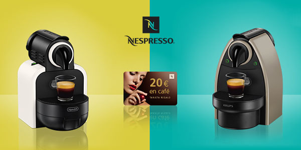 Oferta cafetera Nespresso
