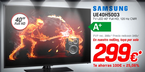 Samsung UE40H5003 al mejor precio