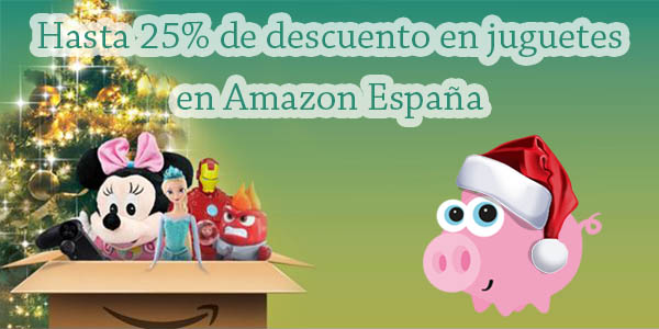 Descuentos juguetes Amazon España