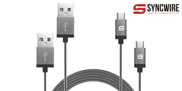 Cables microUSB Syncwire baratos