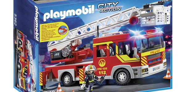 Camión de bomberos Playmobil barato
