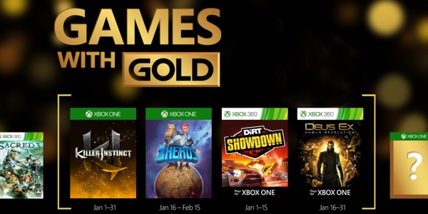 Juegos gratis con Xbox Live Gold enero 2016
