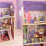 Casa de muñecas de madera Kayla