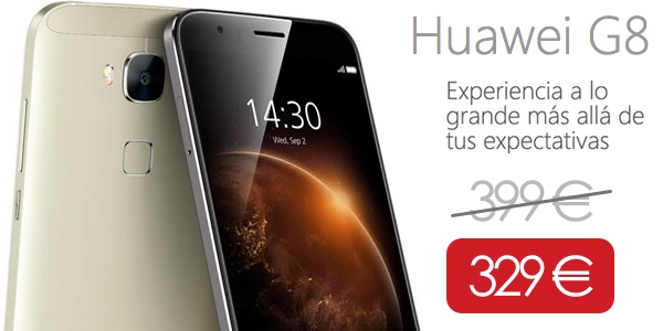 Huawei G8 libre barato