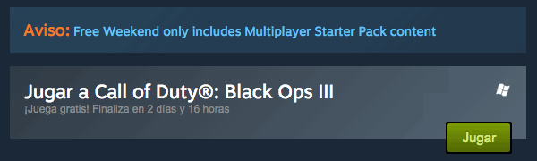 jugar gratis Black Ops 3