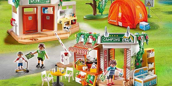 Juguete Playmobil set camping vacaciones