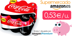 Coca-Cola Zero barata Supermercado Amazon