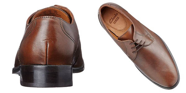 Zapatos Clarks Kolby Walk en color marrón