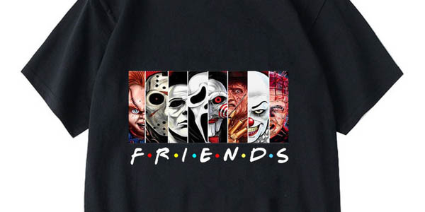 Camiseta "Friends" de villanos de cine