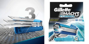 Recambios Gillette Mach3 Turbo baratos en Amazon