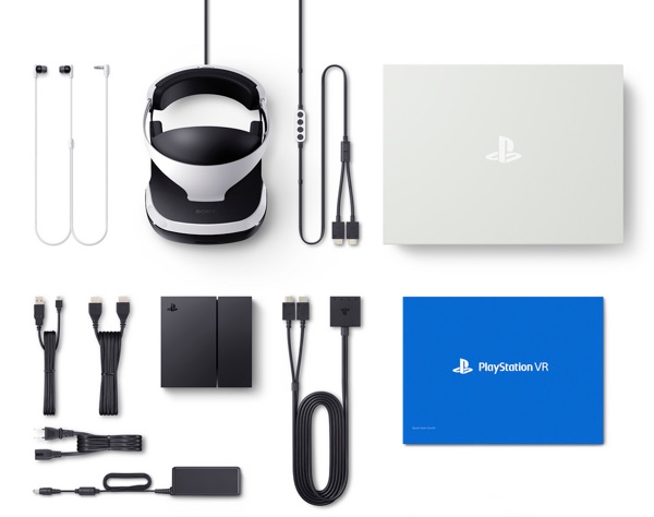 PlayStation VR en la caja