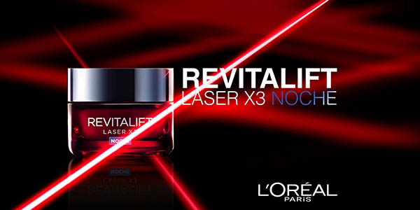 crema de noche facial loreal revitalift laser x3 50ml