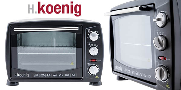 h koening fo18 mini horno de 18 litros barato