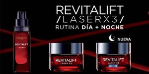 loreal revitalift laser x3 crema dia y noche serum antiarrugas barata