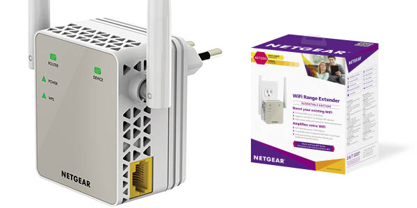 Repetidor Extensor WiFi Netgear EX6120-100PES