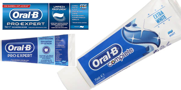 dentifricos a precios brutales oral-b