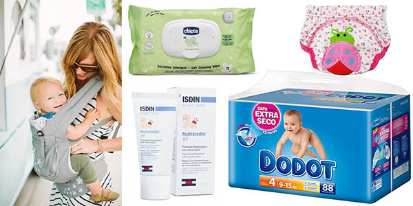 pañales toallitas húmedas cambiadores cremas hidratantes para bebes rebajados en amazon