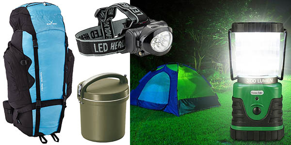 promocion senderismo y acampada a precios bajos en amazon