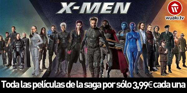 Promoción X-Men en Wuaki TV
