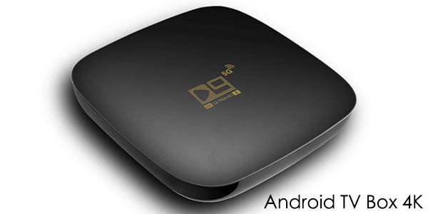 Reproductor multimedia D9 TV Box Android 4K