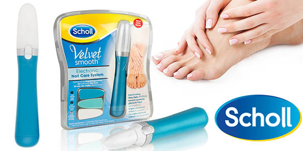 sholl velvet smooth lima electrica para uñas pies y manos