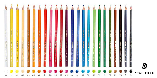 Caja de lápices de colores baratos Staedtler