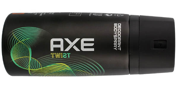 axe twist desodorante para hombre formato spray
