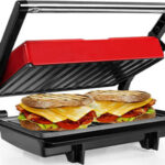 Sandwichera eléctrica con parrilla Gotoll de 750W