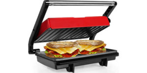 Sandwichera eléctrica con parrilla Gotoll de 750W