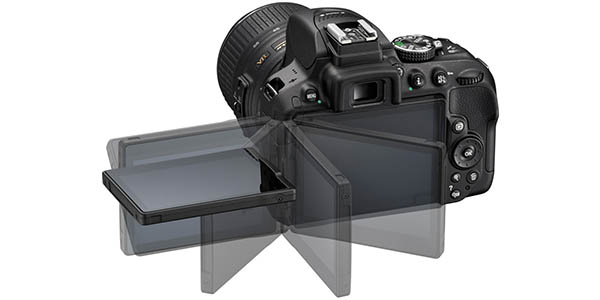 Nikon D5300 con pantalla giratoria