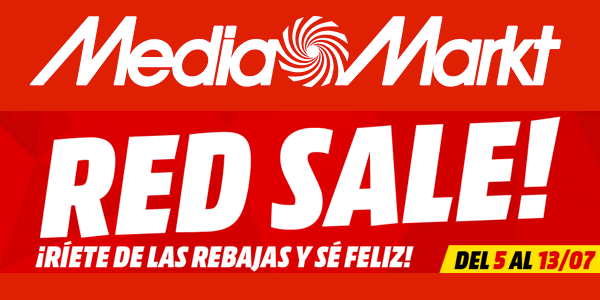Media Markt Rebajas Verano 2016 Red Sale