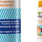 Protector solar Garnier en spray (bruma seca) FPS50