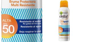 Protector solar Garnier en spray (bruma seca) FPS50