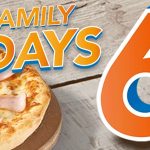 Telepizza Family Days pizzas familiares a 6 euros