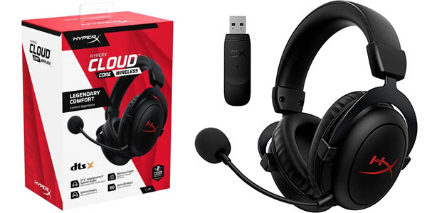 Auriculares gaming HYPERX Cloud Core Wireless