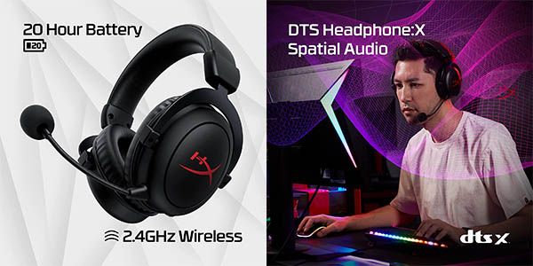 Auriculares gaming HYPERX Cloud Core Wireless
