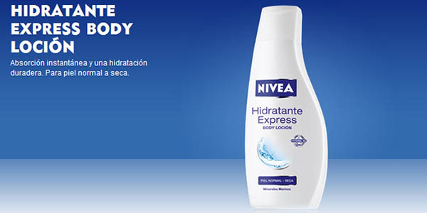 crema hidratante corporal nivea express 400 ml