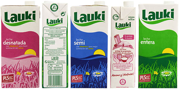leche lauki entera desnatada y semi a precio brutal supermercado de amazon españa