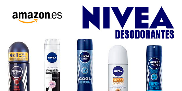 desodorantes nivea oferta amazon españa