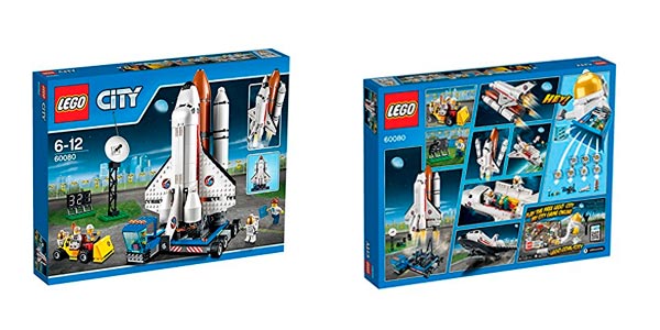 LEGO City Puerto espacial con cohete y accesorios