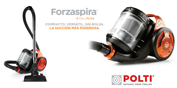 Aspirador sin bolsa Polti Forzaspira C130 Plus muy potente