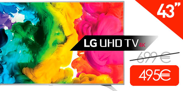 Smart TV LG 43UH650V UHD 4K