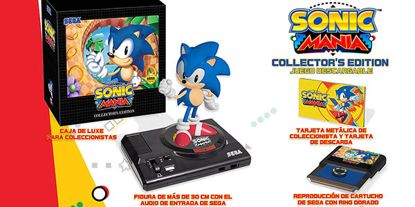 Contenido Edición Coleccionista Sonic Mania
