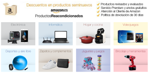 Qué son los productos reacondicionados de Amazon