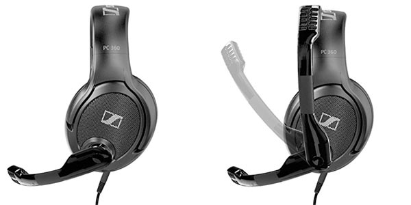Auriculares de gama alta Sennheiser para gaming con adaptador para consola a buen precio 