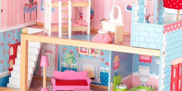Casa de muñecas con 3 pisos Kidkraft Chelsea