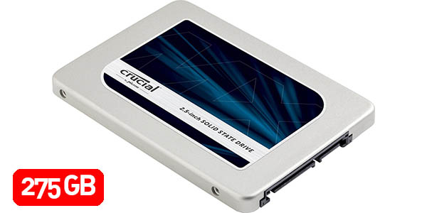 Disco SSD Crucial MX300 de 275GB