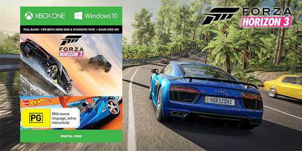 Forza Horizon 3 + DLC Hot Wheels