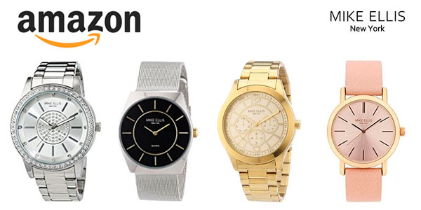 Relojes analógicos de pulsera Mike Ellis para hombre y mujer a buen precio en Amazon 