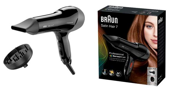 Secador de pelo Braun Satin Hair 7 a buen precio en Amazon 